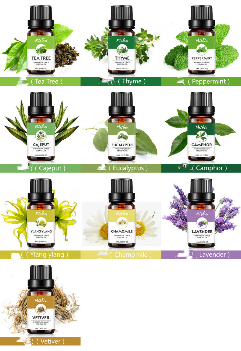 Essential Oil Aromatherapy Massage Plant 10ml Tea Tree - WildSteam Wellness