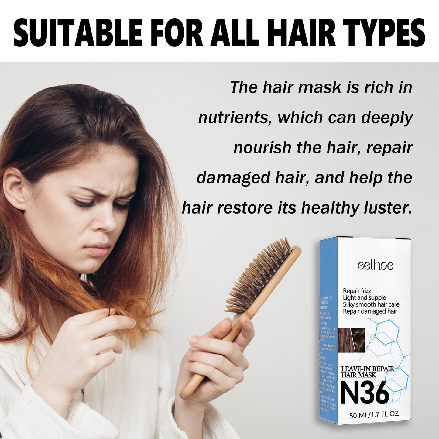SilkStrand™ Hair Repair Mask – Restore Strength, Shine &amp; Smoothness - WildSteam Wellness