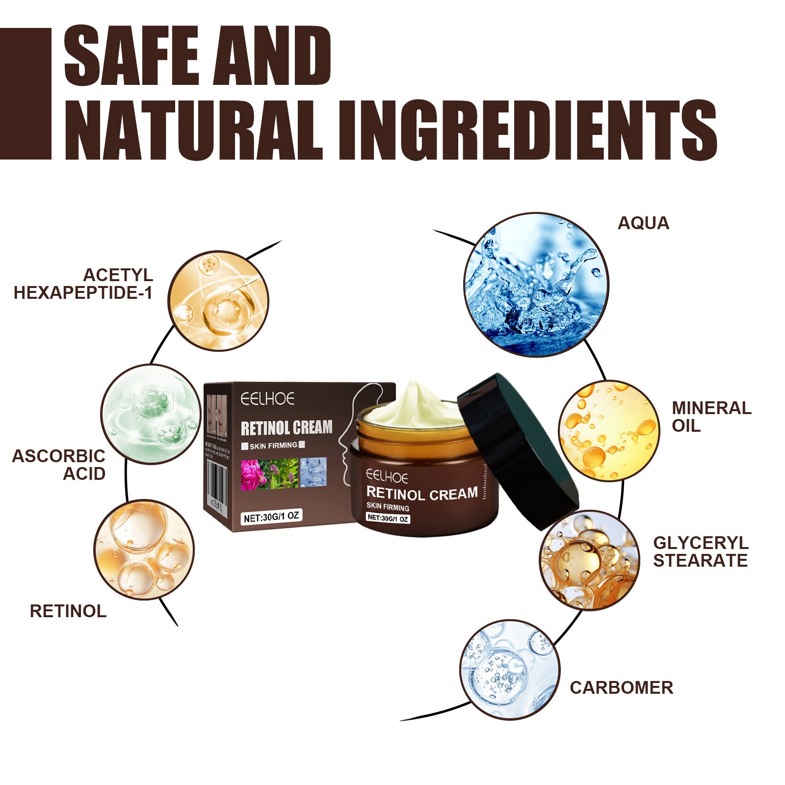 EELHOE Retinol Cream - WildSteam Wellness
