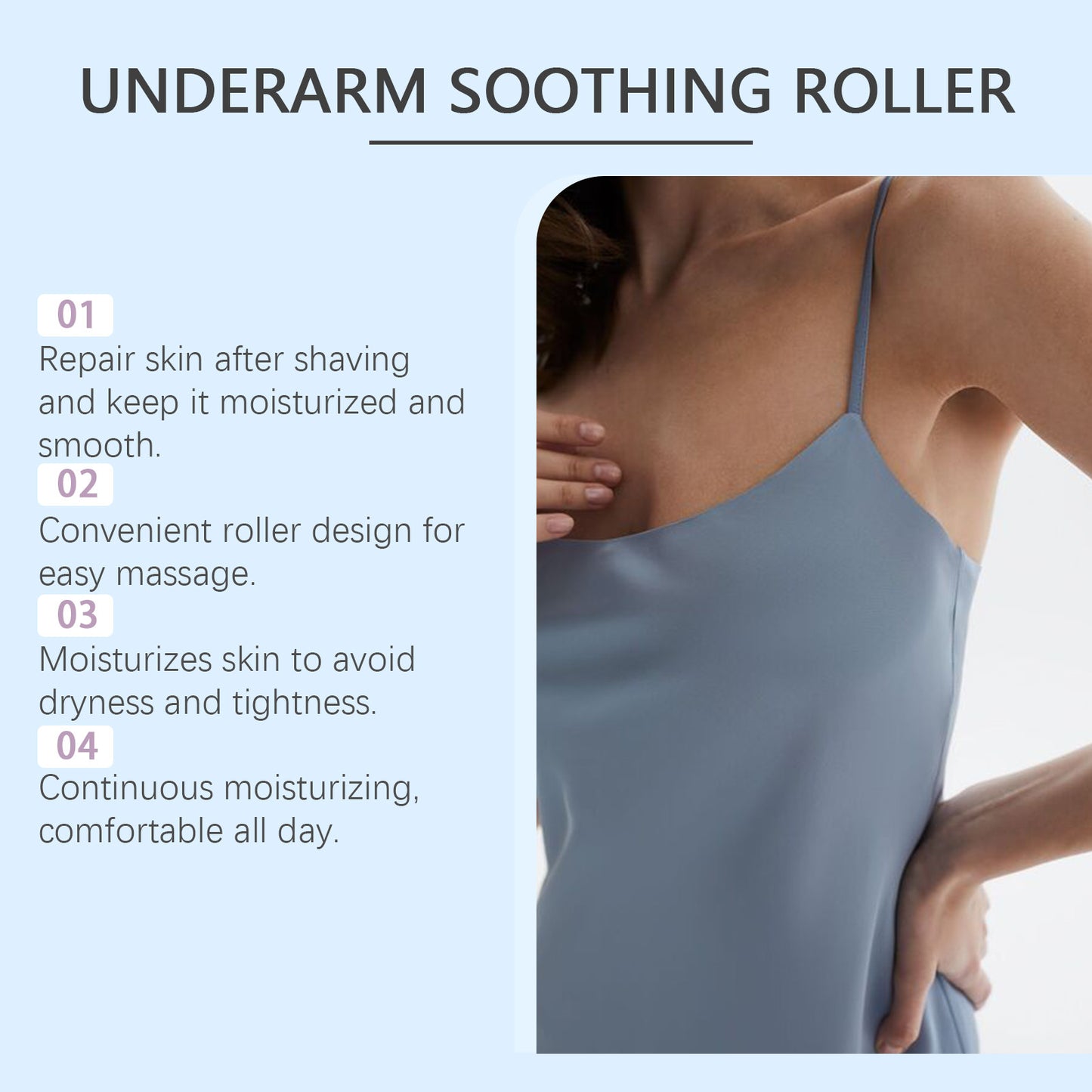 SootheRoll™ Post-Shave Underarm Care – Calm, Hydrate &amp; Refresh - WildSteam Wellness