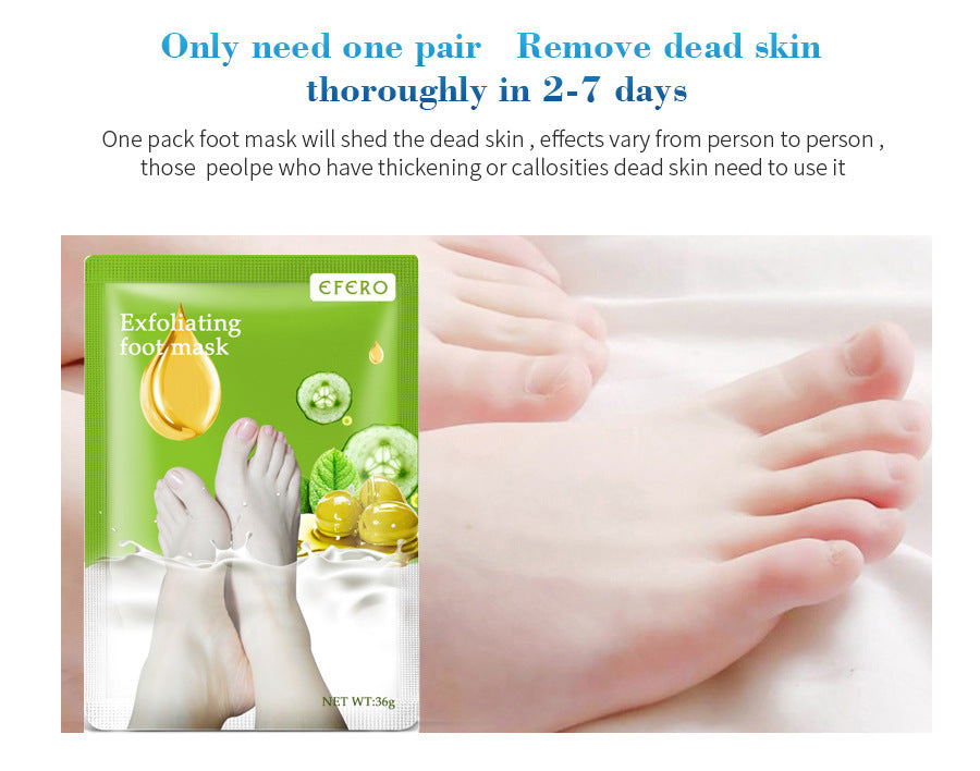 SilkStep™ Foot Peeling Socks - WildSteam Wellness