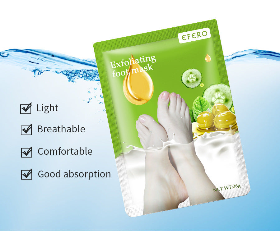 SilkStep™ Foot Peeling Socks - WildSteam Wellness