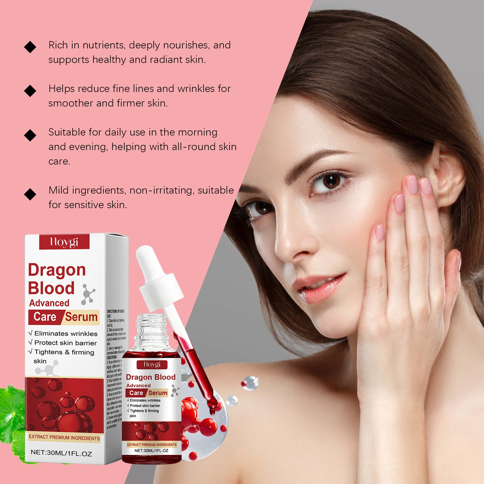 GlowLift™ Firming Face Serum – Hydrate, Brighten, Rejuvenate - WildSteam Wellness