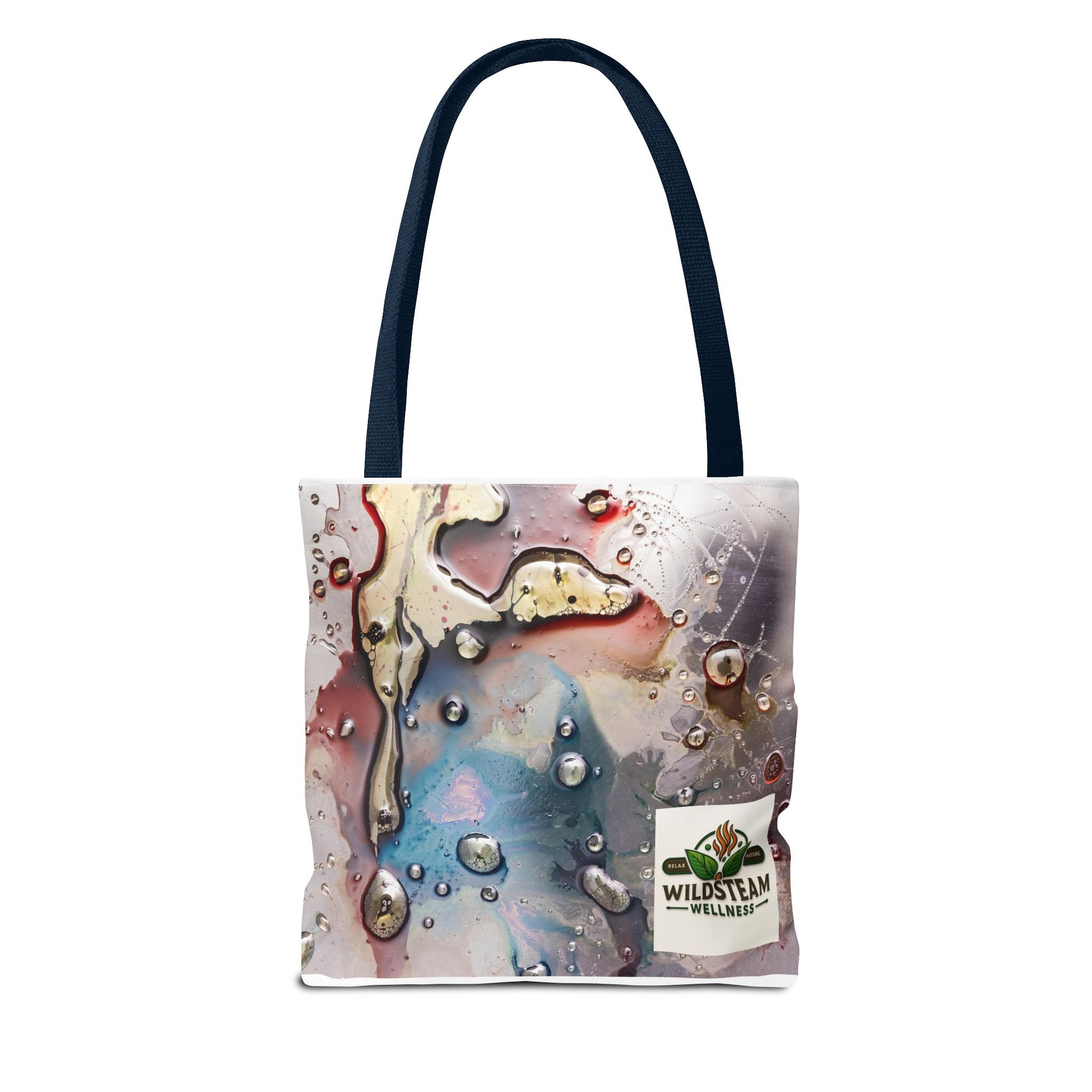 Wildsteam Wellness Tote Bag, Relax Nature Carryall, Eco-Friendly Shopper, Gift for Wellness Enthusiasts, Organic Cotton Bag - WildSteam Wellness