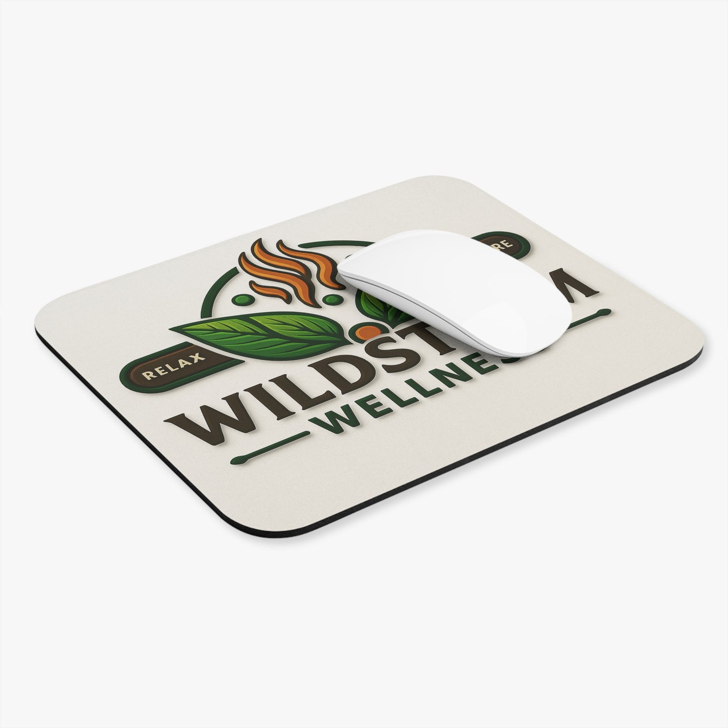 Wellness-Inspired Mouse Pad – Relaxing Nature Desk Accessory | Eco-Friendly Gift for Mindful Workspaces - WildSteam Wellness