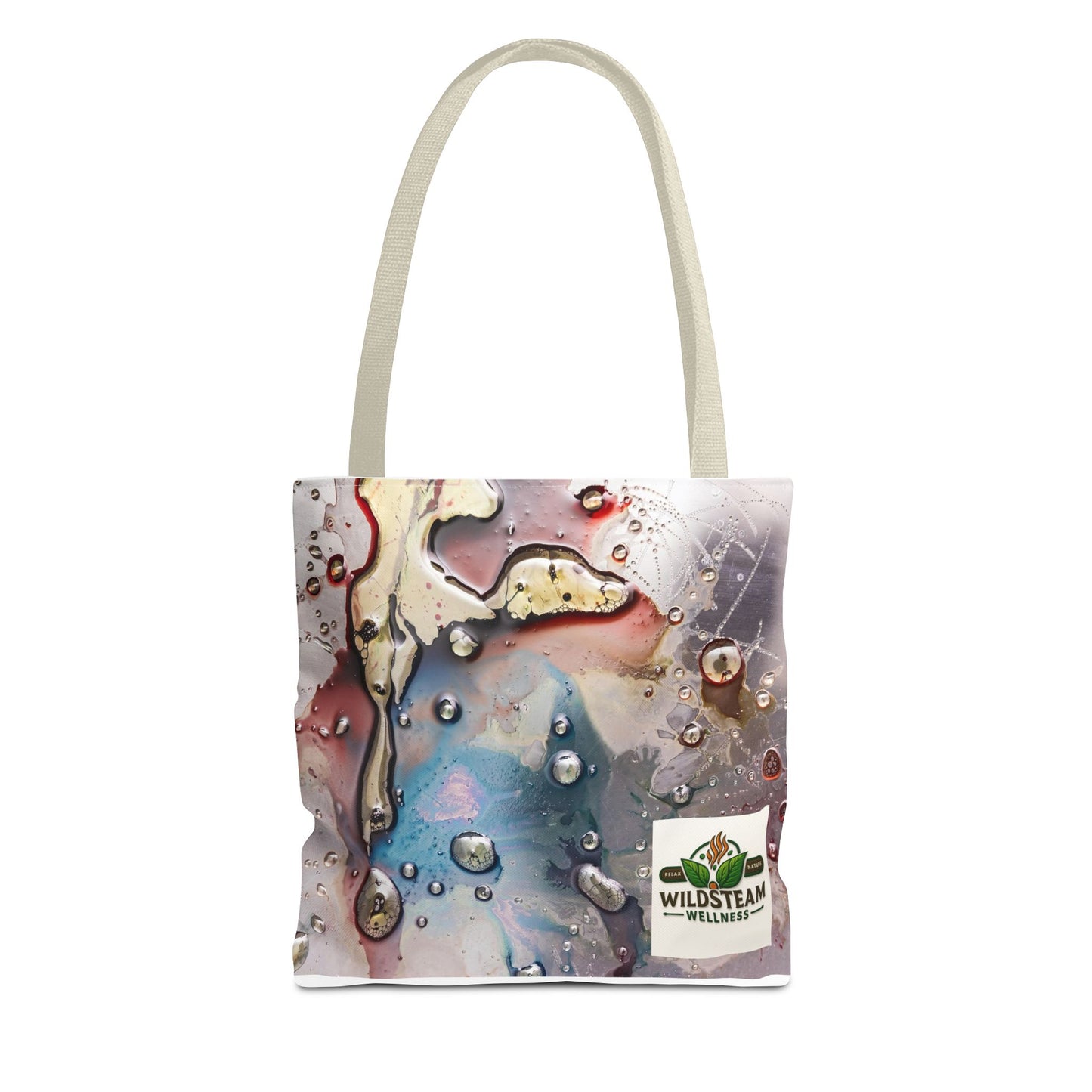 Wildsteam Wellness Tote Bag, Relax Nature Carryall, Eco-Friendly Shopper, Gift for Wellness Enthusiasts, Organic Cotton Bag - WildSteam Wellness