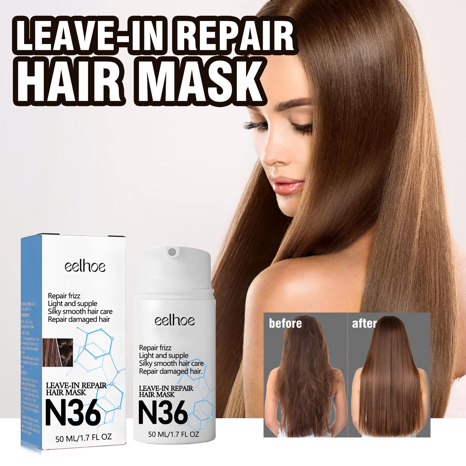SilkStrand™ Hair Repair Mask – Restore Strength, Shine &amp; Smoothness - WildSteam Wellness