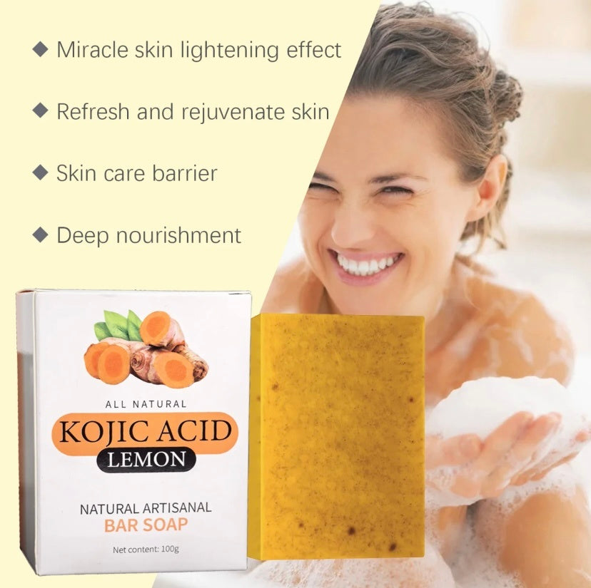 GlowTone™ Turmeric Brightening Soap – Fade Dark Spots, Reveal Radiance - WildSteam Wellness