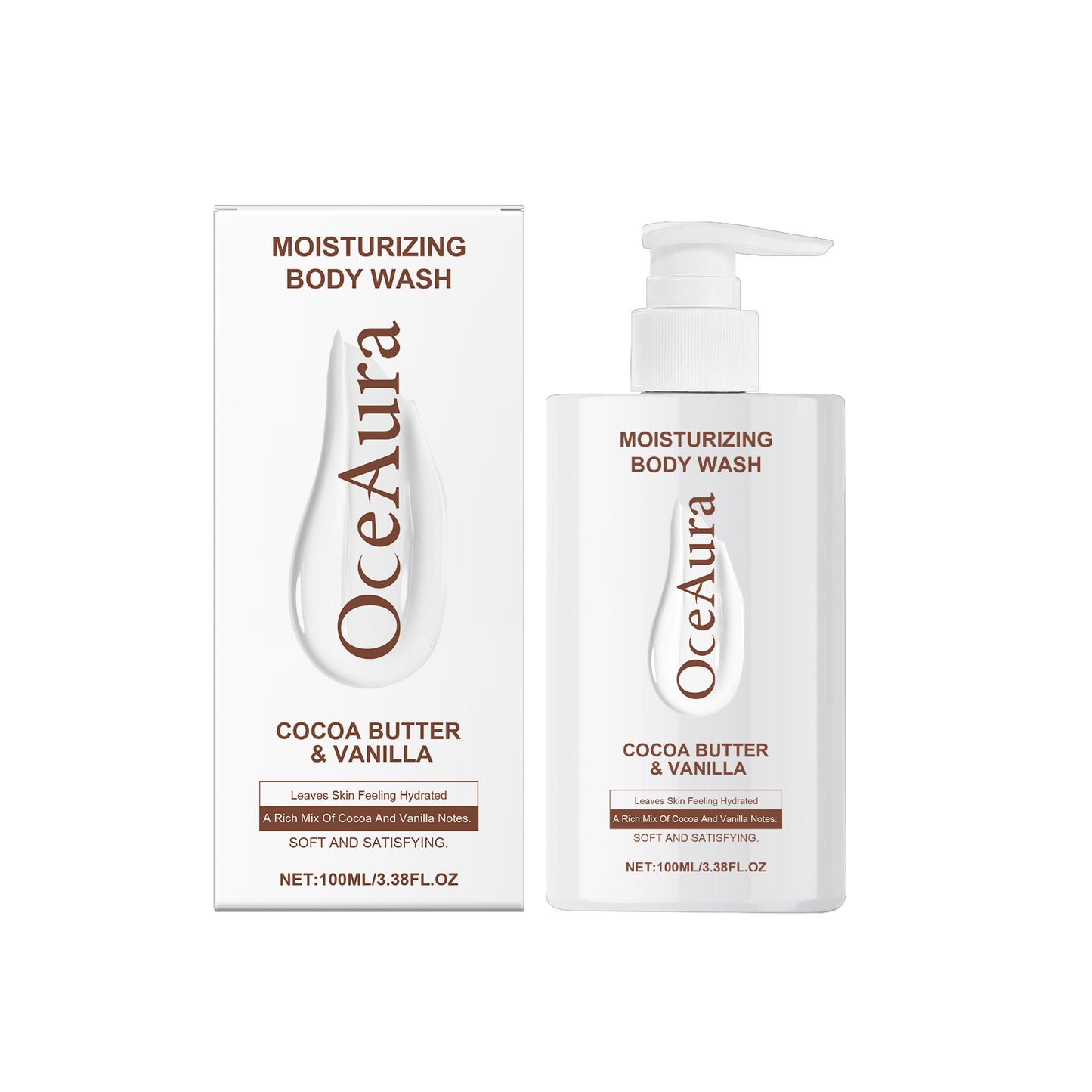 Aromatic Moisturizing Shower Gel – Indulgent Hydration with Vanilla & Shea - WildSteam Wellness