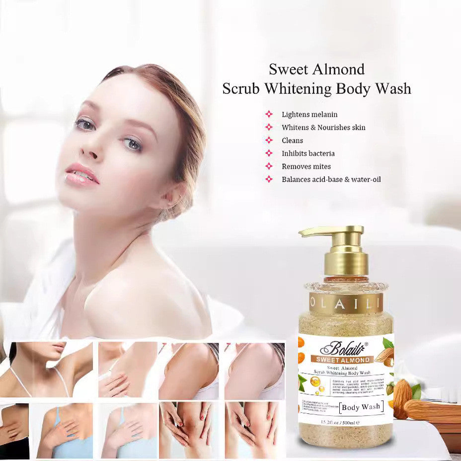 Almond Shower Gel – Deep Cleanse & Lasting Moisture in Every Drop - WildSteam Wellness