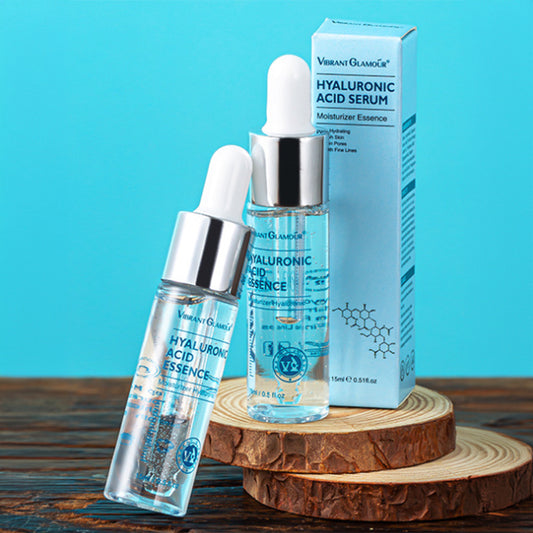Hyaluronic Acid Face Serum – Pore Minimizing &amp; Brightening Formula - WildSteam Wellness
