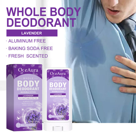 CalmFresh™ Lavender Deodorant Stick – Odor Control & Skin Softening - WildSteam Wellness