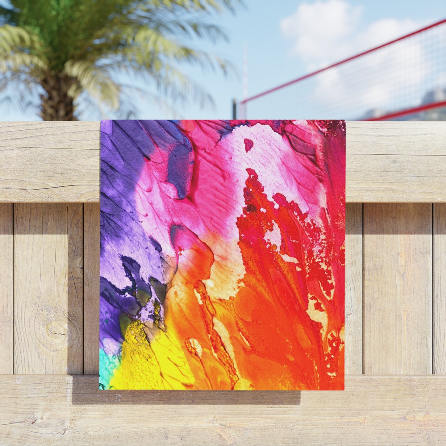 ColorWave Towel-Summer - WildSteam Wellness