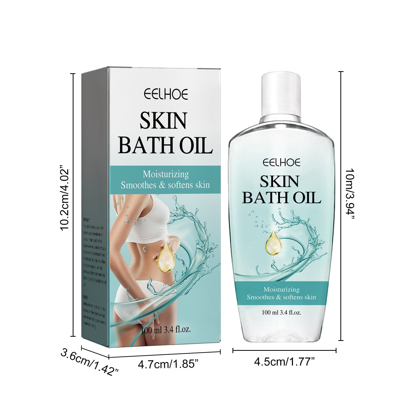 EELHOE™ Nourishing Shower Oil – Cleanse, Repair & Hydrate - WildSteam Wellness