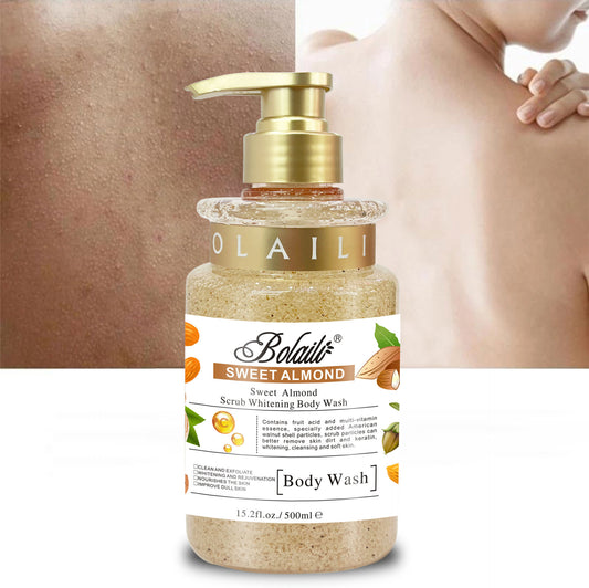 Almond Shower Gel – Deep Cleanse & Lasting Moisture in Every Drop - WildSteam Wellness