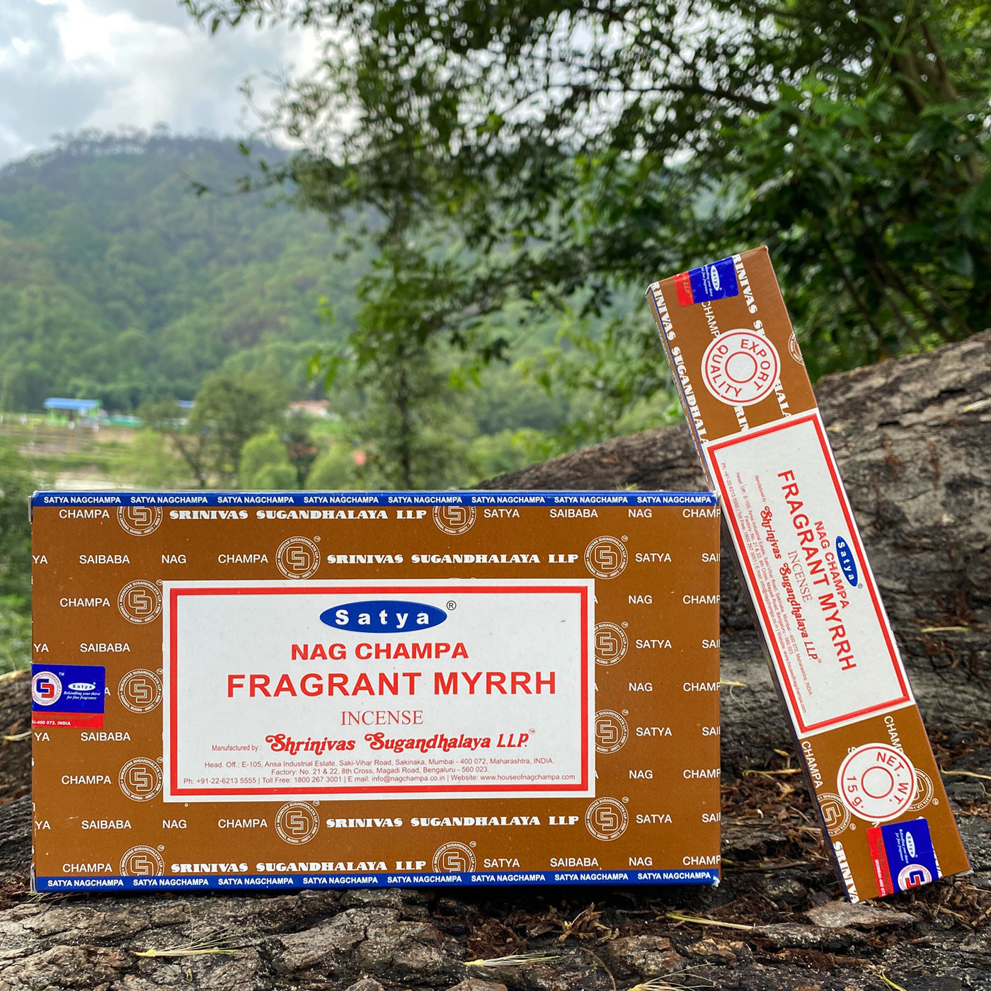 Saibaba Bamboo Stick Incense Stick Incense 15g - WildSteam Wellness