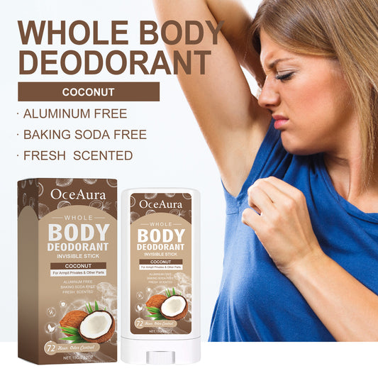 CocoFresh™ Deodorant Stick – Stay Soft, Smell Fresh, Feel Clean - WildSteam Wellness