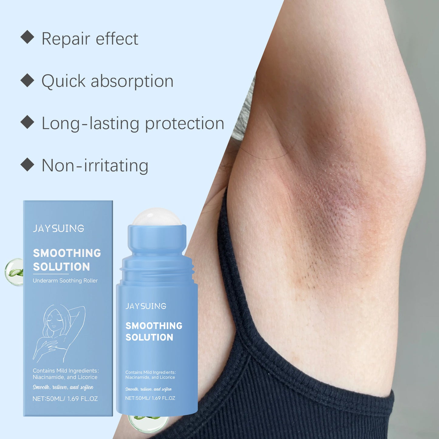 SootheRoll™ Post-Shave Underarm Care – Calm, Hydrate &amp; Refresh - WildSteam Wellness