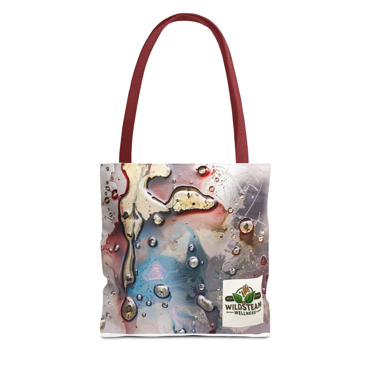 Wildsteam Wellness Tote Bag, Relax Nature Carryall, Eco-Friendly Shopper, Gift for Wellness Enthusiasts, Organic Cotton Bag - WildSteam Wellness