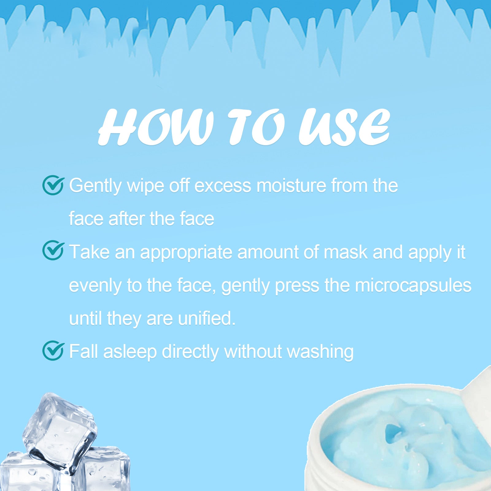 RadiantDew™ Overnight Whitening & Hydration Sleep Mask - WildSteam Wellness