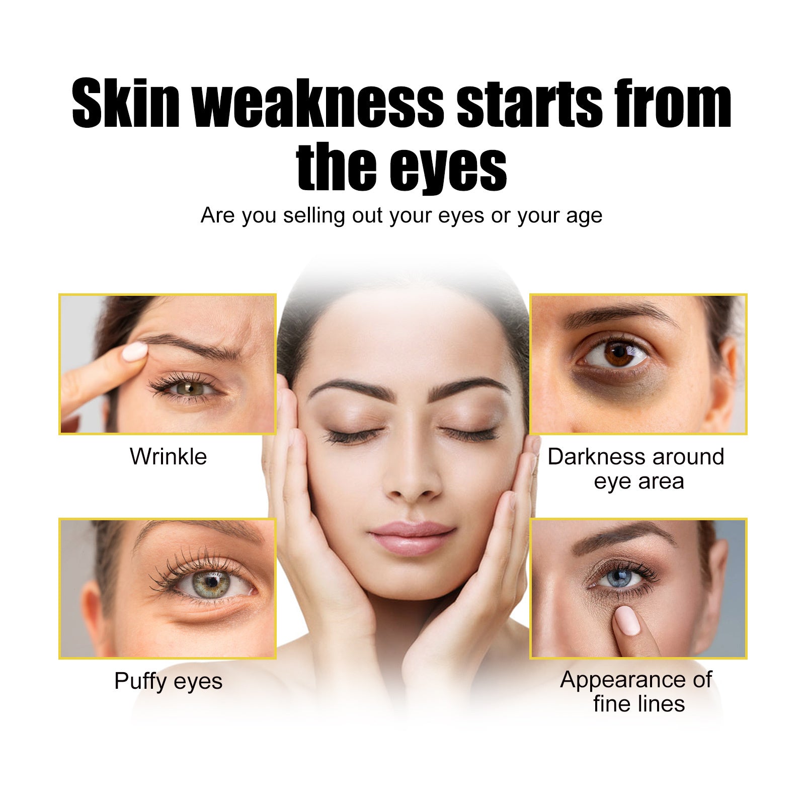 LumiGold™ Collagen Eye Mask – Brighten, Smooth &amp; Rejuvenate Tired Eyes - WildSteam Wellness