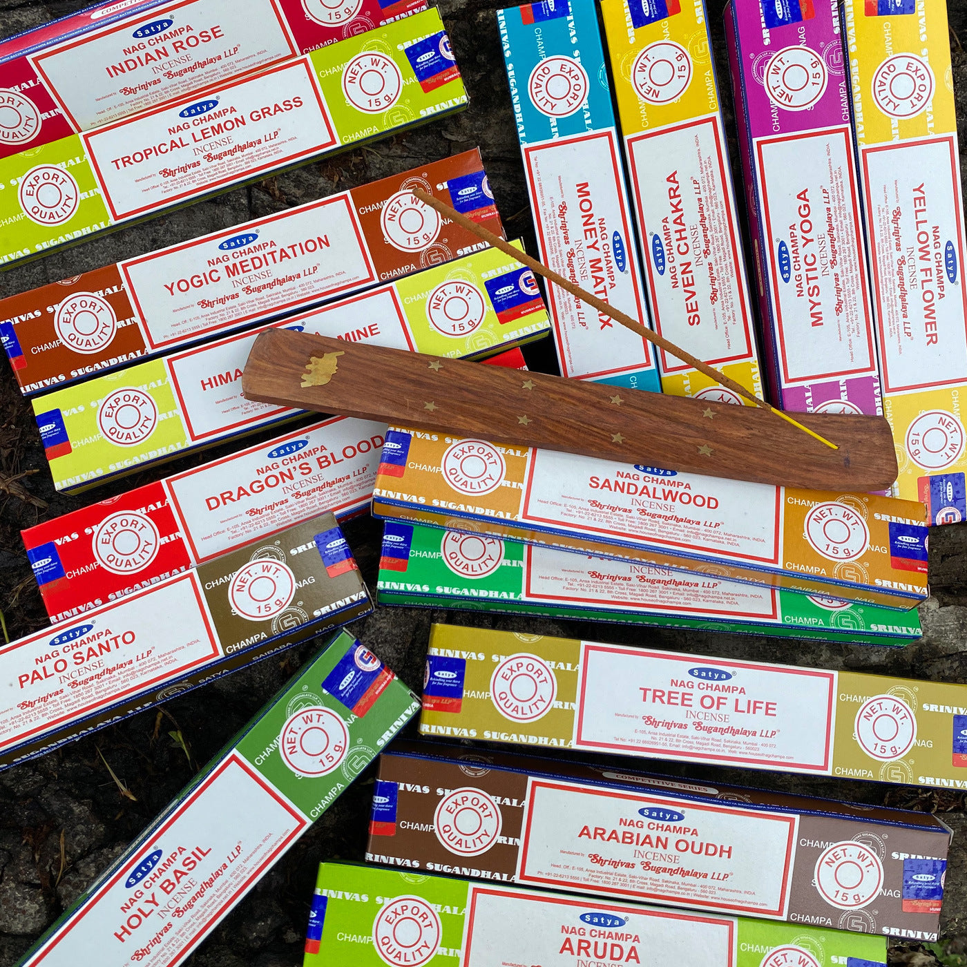 Saibaba Bamboo Stick Incense Stick Incense 15g - WildSteam Wellness