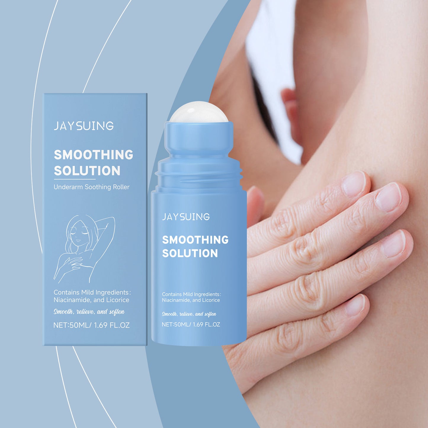 SootheRoll™ Post-Shave Underarm Care – Calm, Hydrate &amp; Refresh - WildSteam Wellness