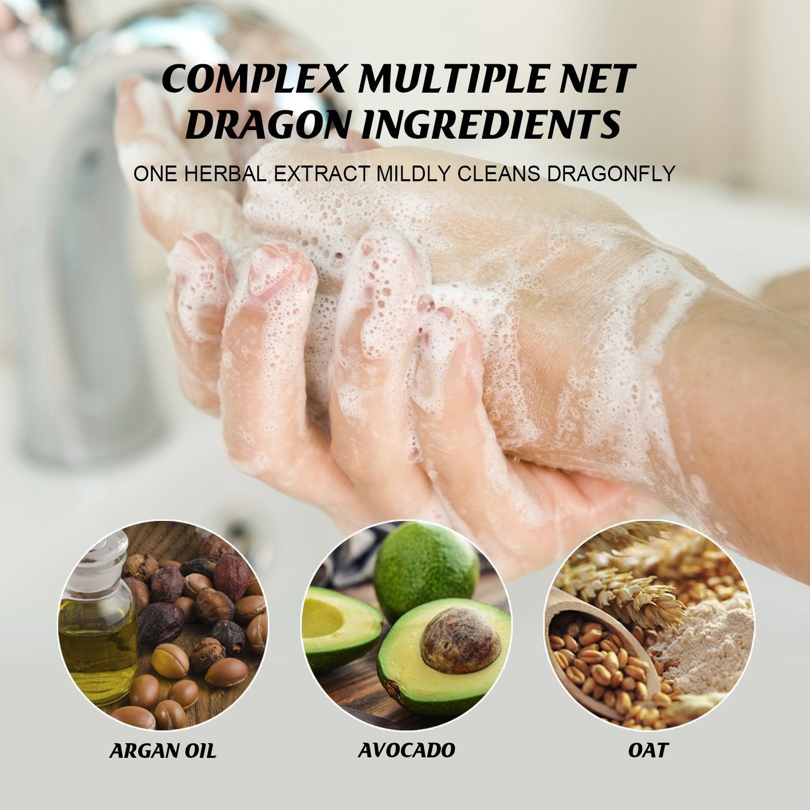 Acne & Mite Relief Soap – Purifying Care with Argan, Avocado & Oatmeal - WildSteam Wellness