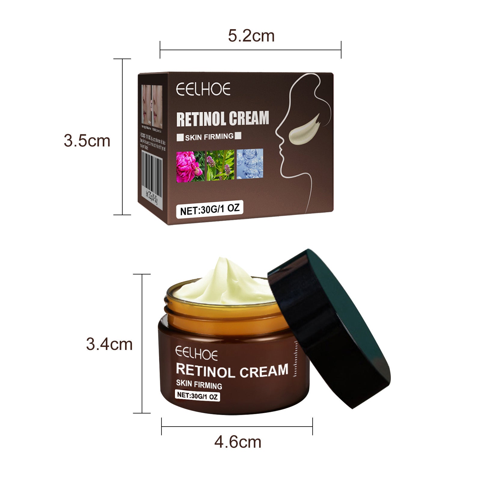 EELHOE Retinol Cream - WildSteam Wellness