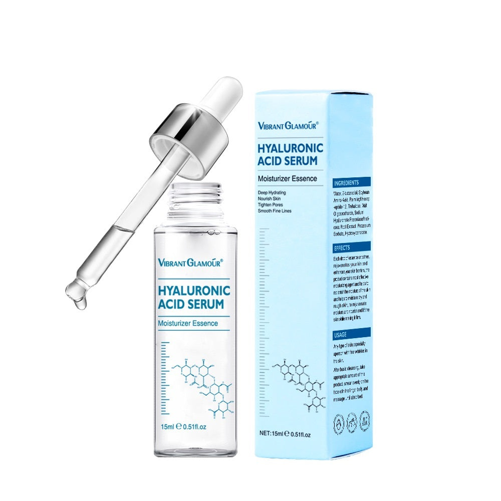 Hyaluronic Acid Face Serum – Pore Minimizing &amp; Brightening Formula - WildSteam Wellness